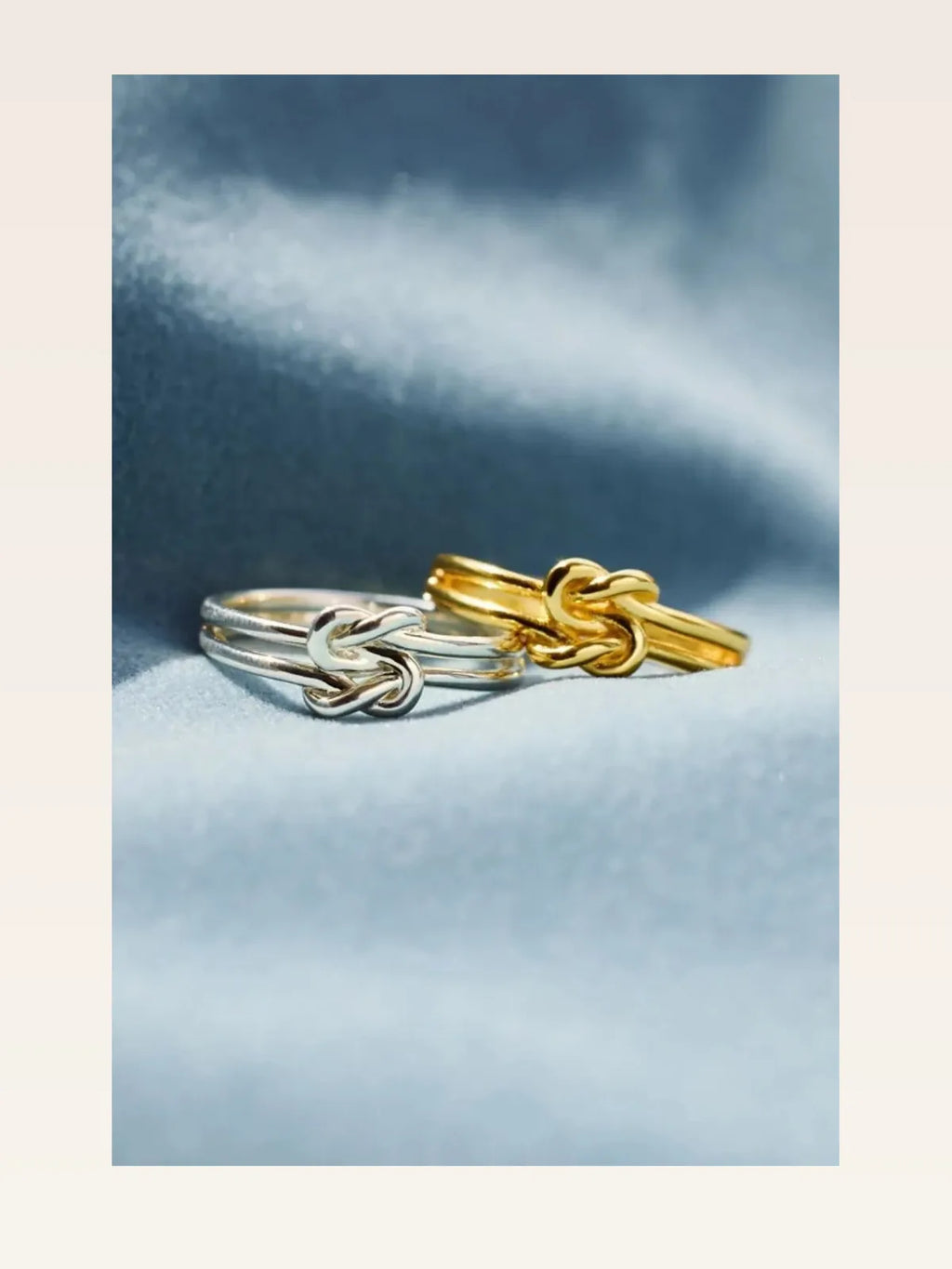 925 Sterling Silver Knotted Ring
