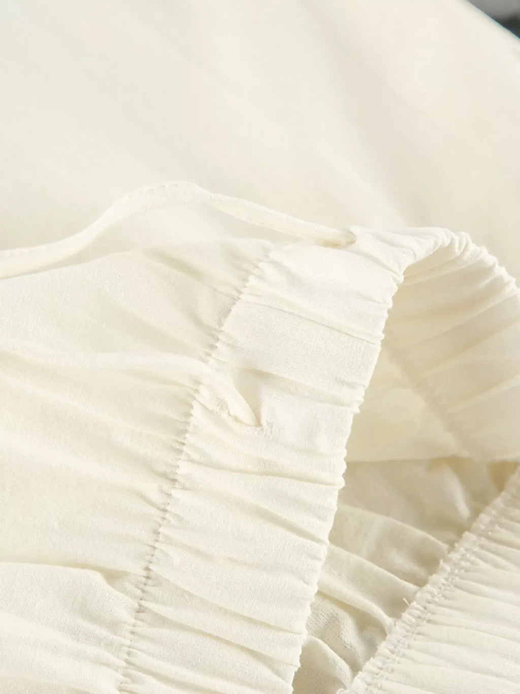 Contrast Trim Button-Down Top and Pants Lounge Set