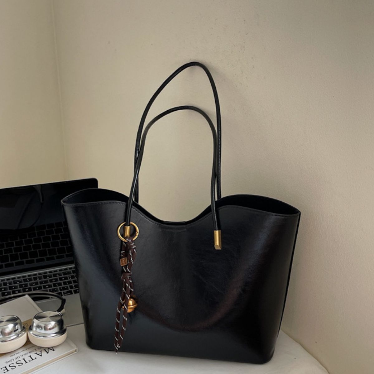PU Leather Tote Bag