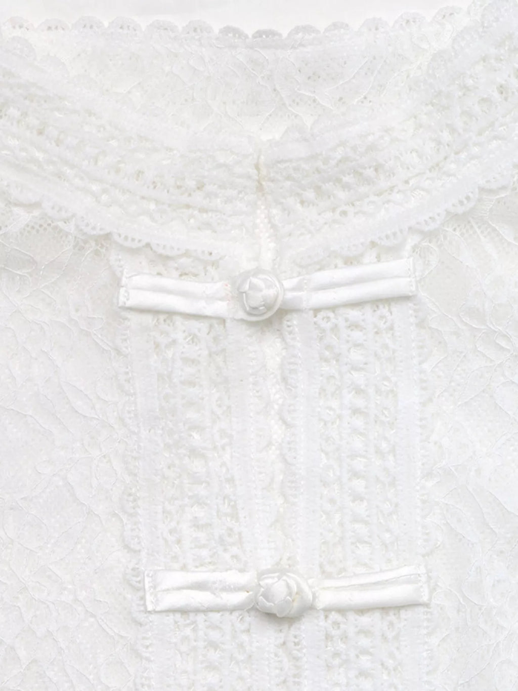 Lace Chinese Style Button Shirt
