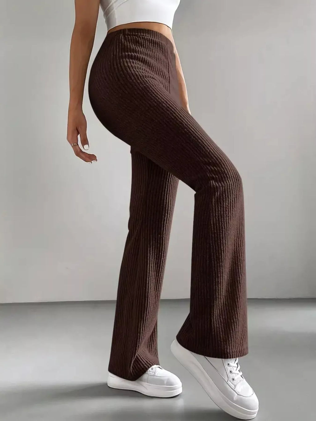 High Waist Flare Pants