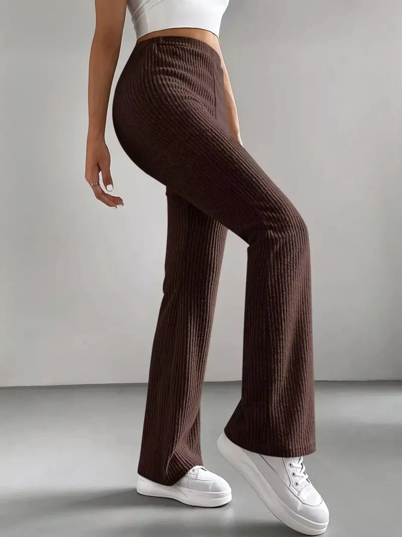 High Waist Flare Pants