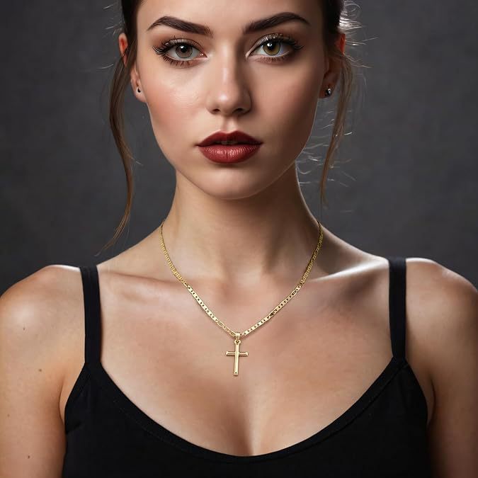European And American Export Hot-Selling Necklaces, Fashionable And High-End, Exquisite And Tiny Cross Necklaces, Miniature
