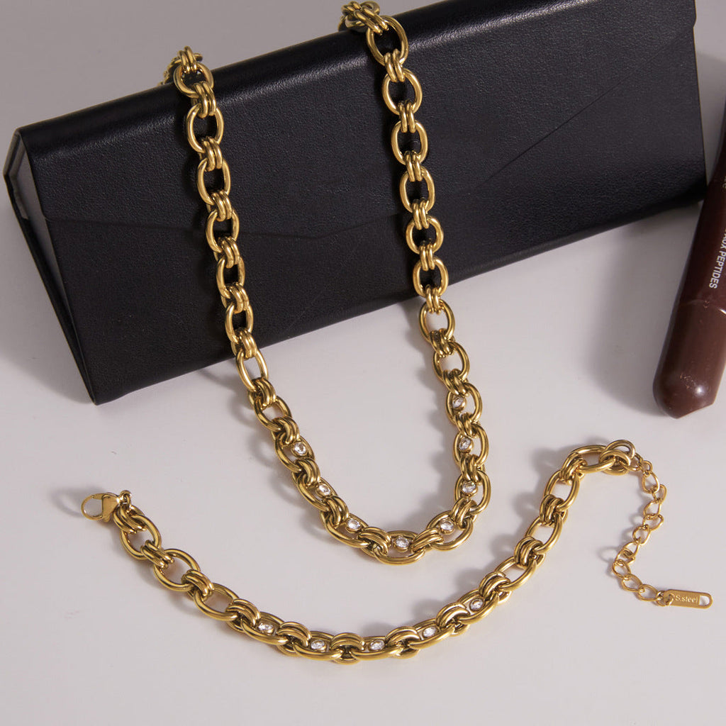Zircon Chain Jewelry Collection