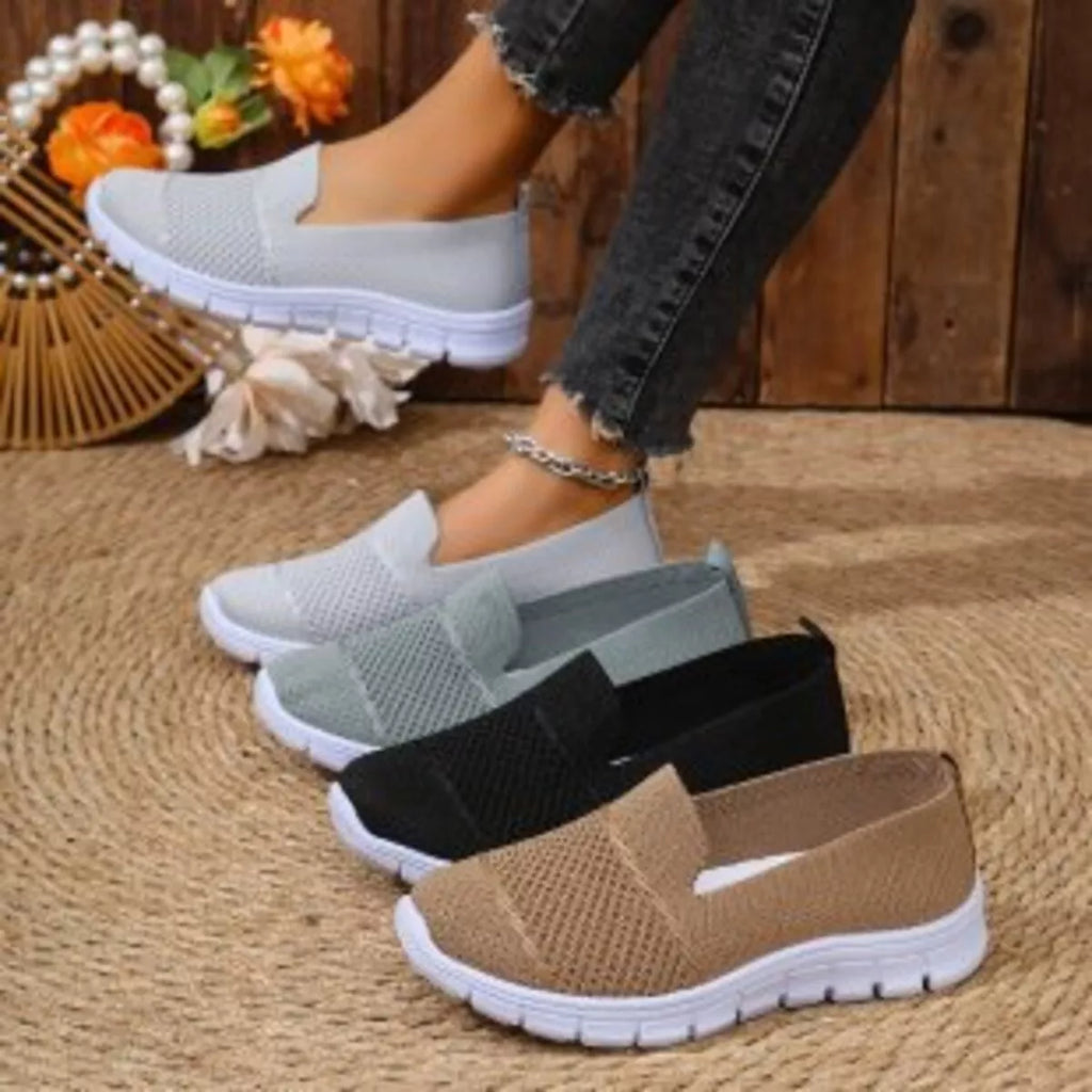 Round Toe Flats Slip-Ons