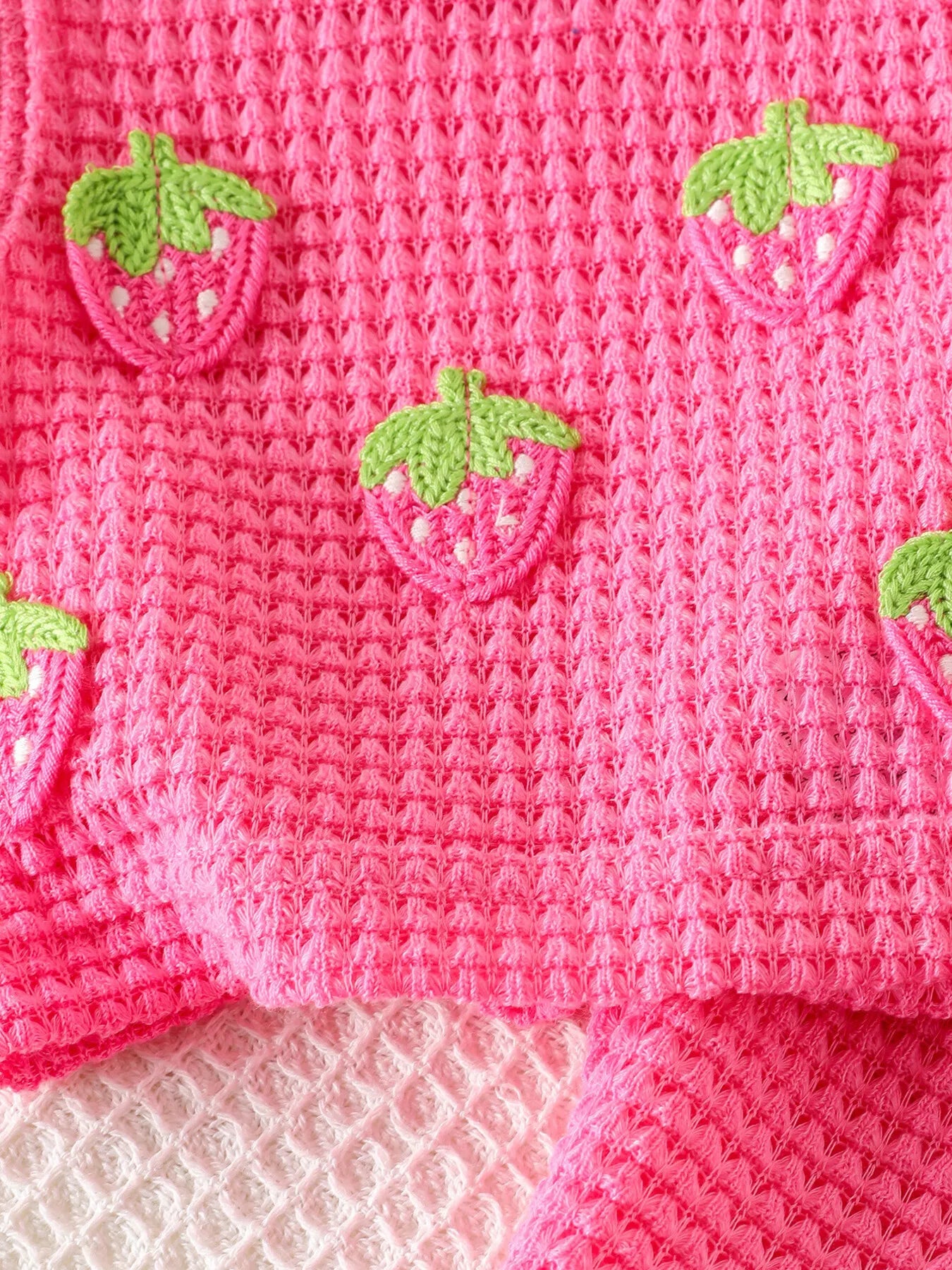 Children's Strawberry Tank and Shorts Set
