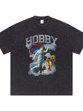 Graphic Round Neck Short Sleeve T-Shirt
