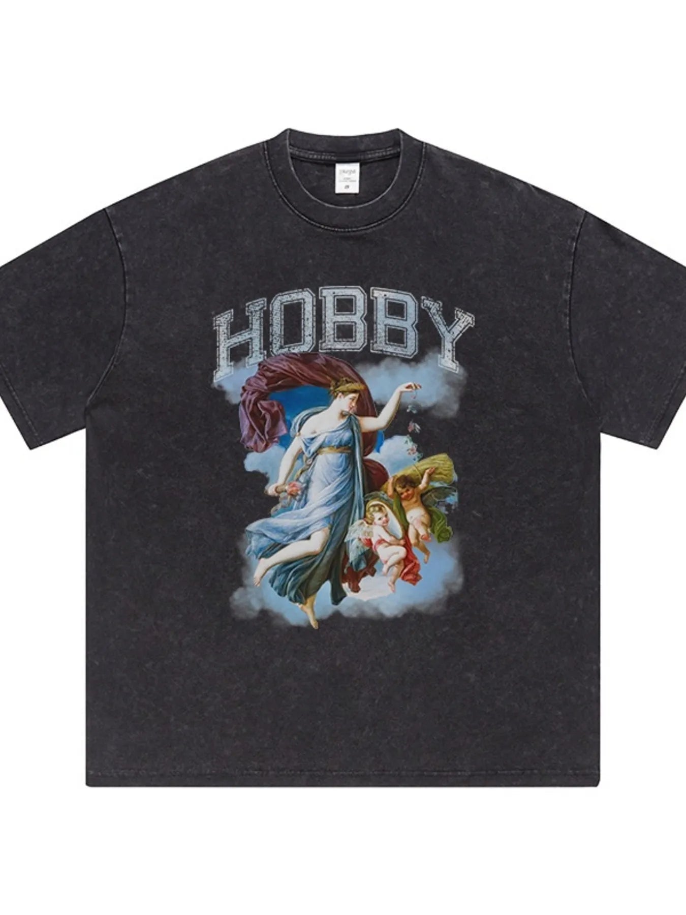 Graphic Round Neck Short Sleeve T-Shirt