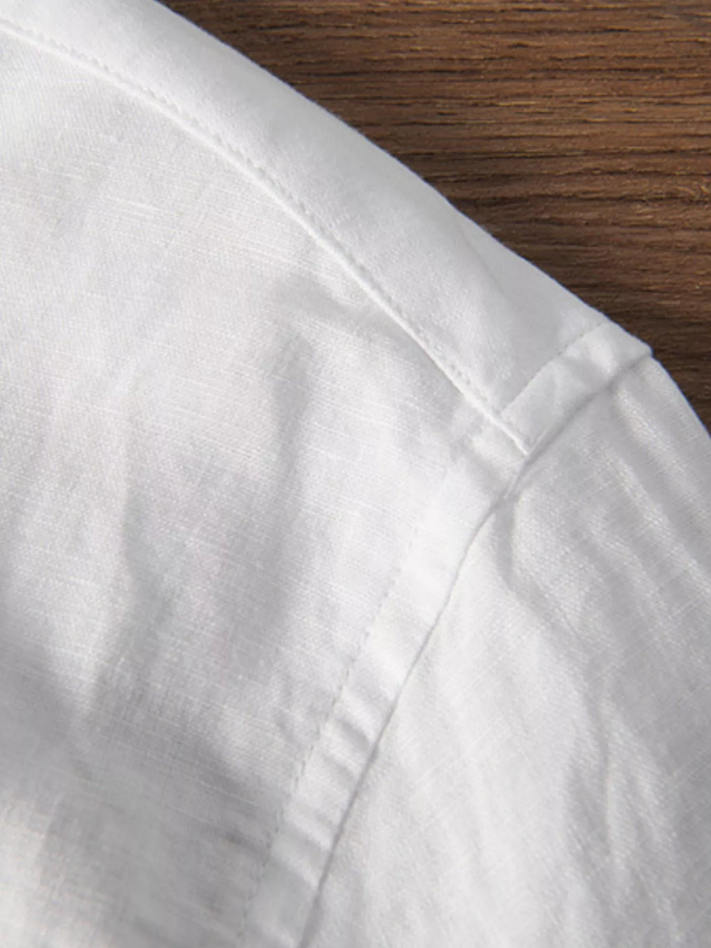 Men's Plus Size Button Detail Short Sleeve Blouse