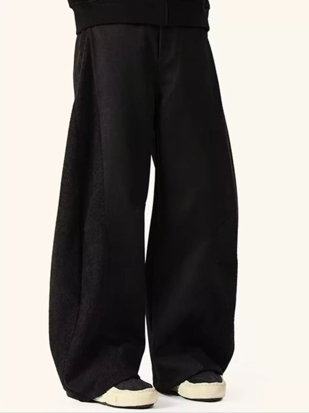 Men's Plus Size Contrast Relaxed Fit Pants