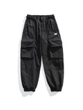 Men's Full Size Multiple Pockets Pants Set Plus Size