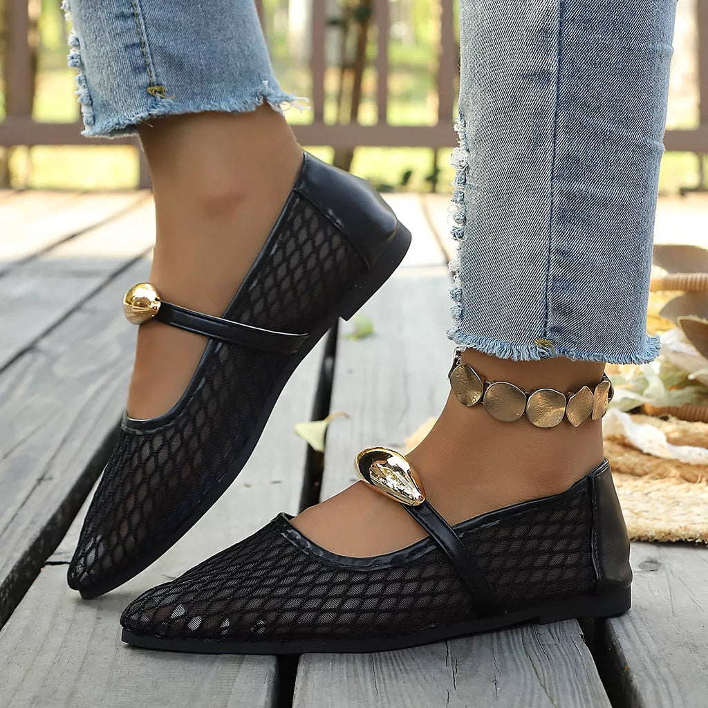 Point Toe Slip-Ons