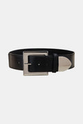 Square Buckle PU Leather Belt