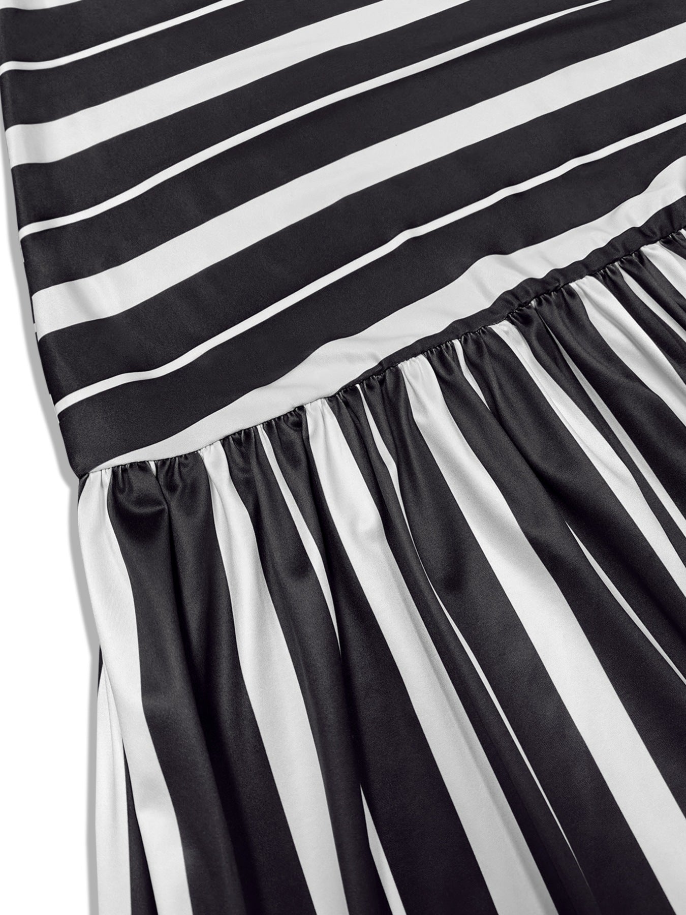Striped Spaghetti Strap Maxi Dress