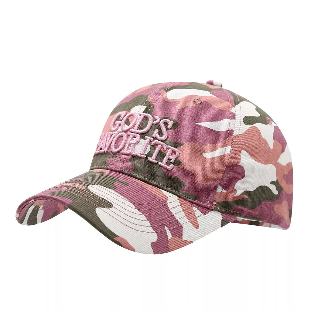 Camouflage Embroidered Baseball Cap