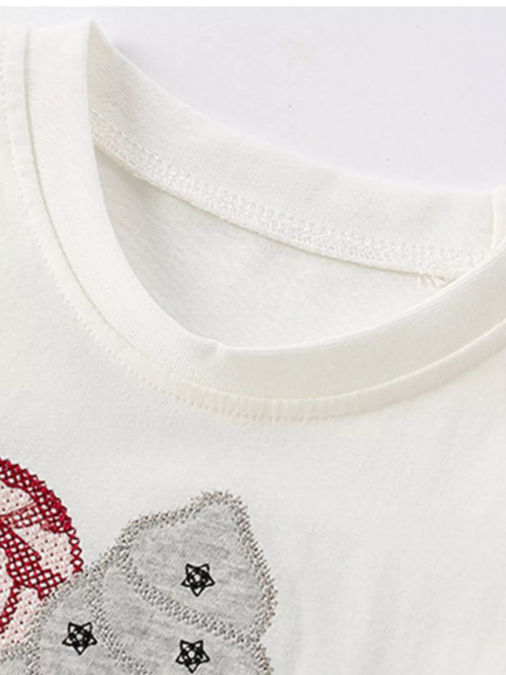 Children's Short Sleeve Ruffle Hem T-Shirt