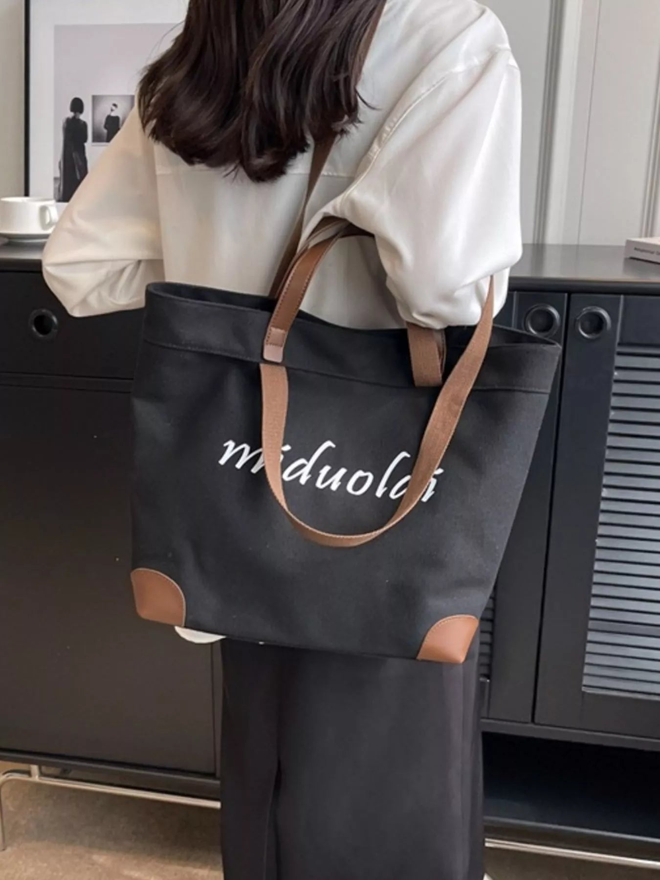 Casual Canvas Handbag