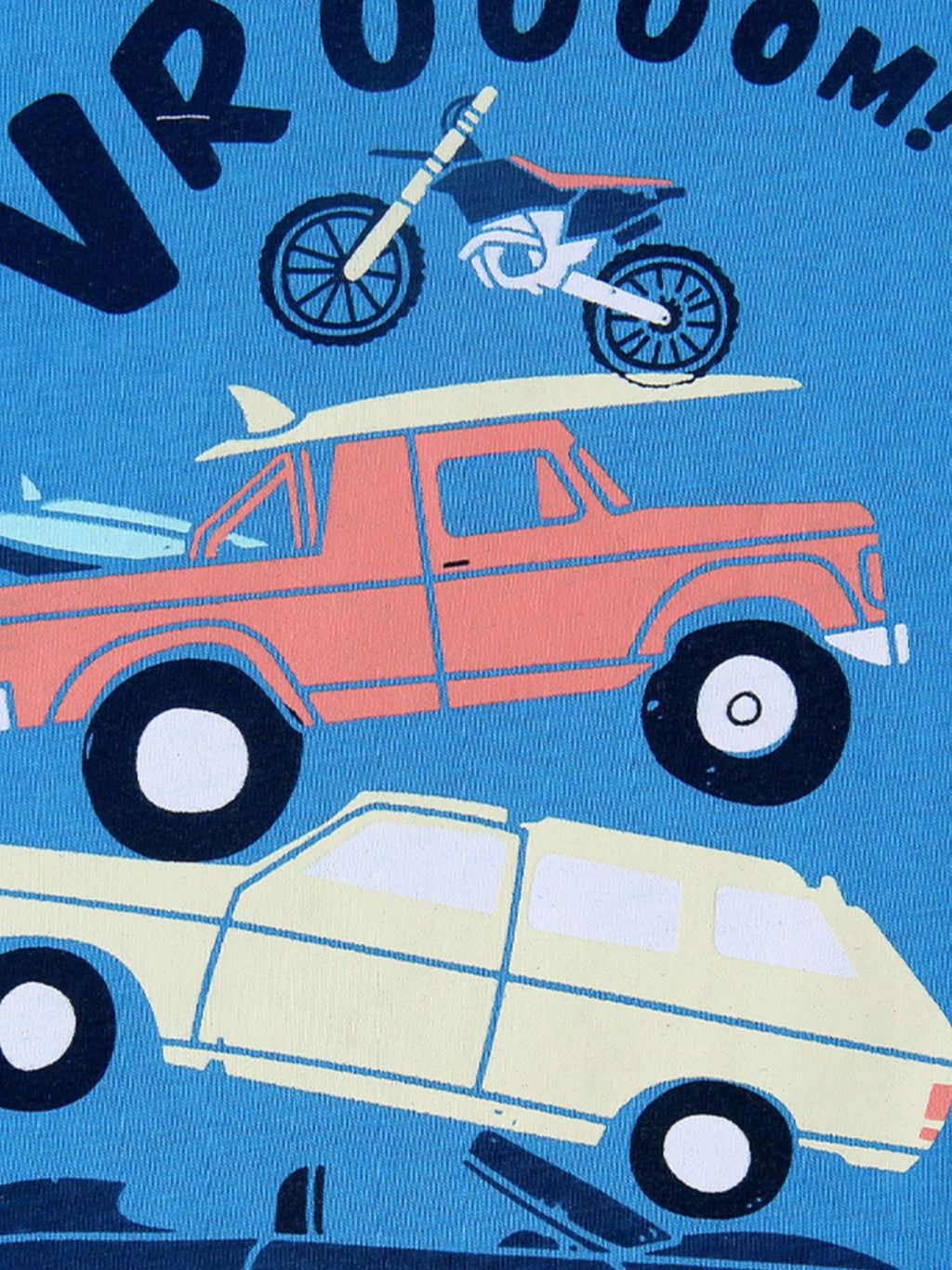 Children's Cars Graphic Short Sleeve T-Shirt