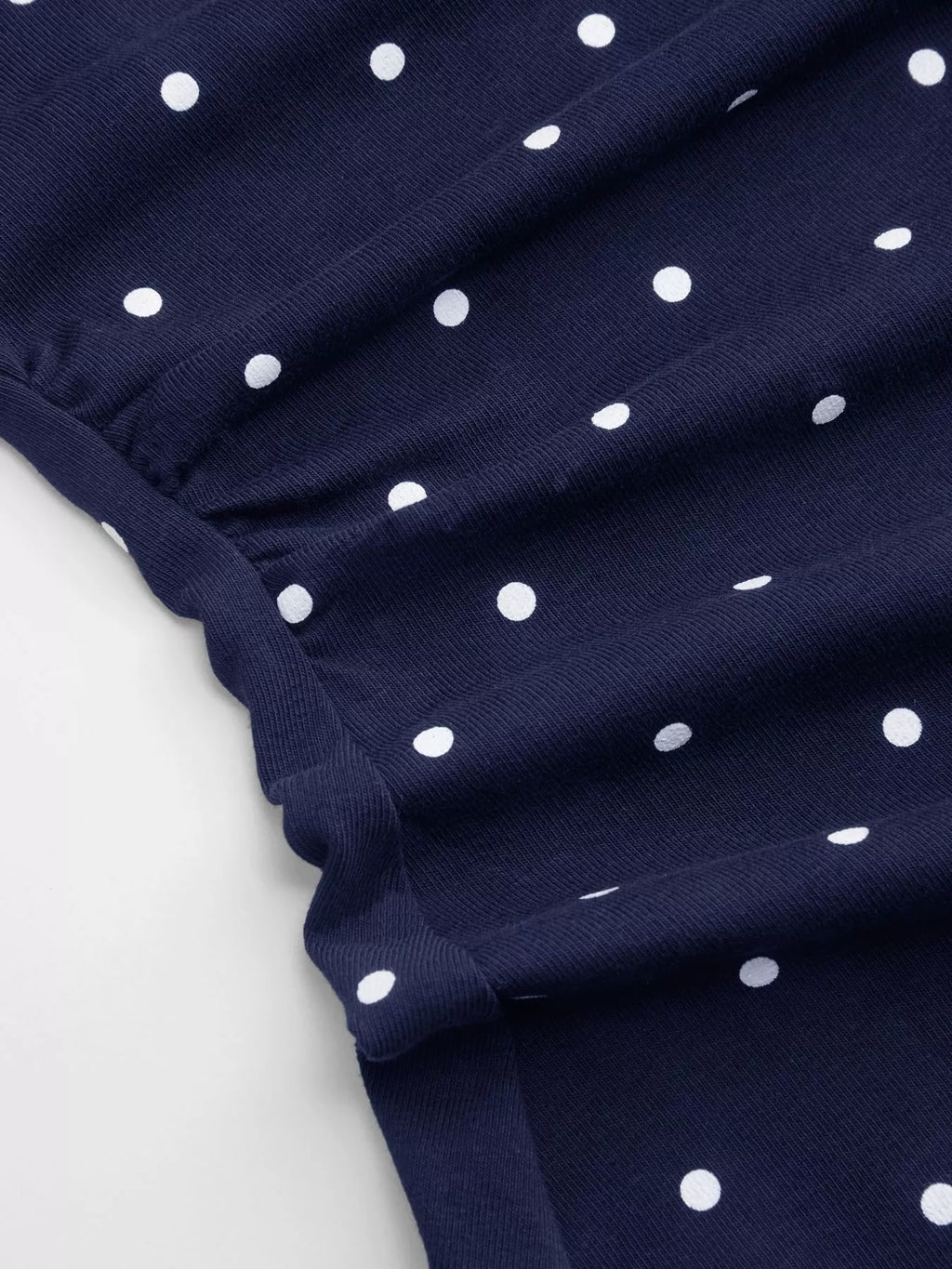 Polka Dot Flare Sleeve Mini Dress