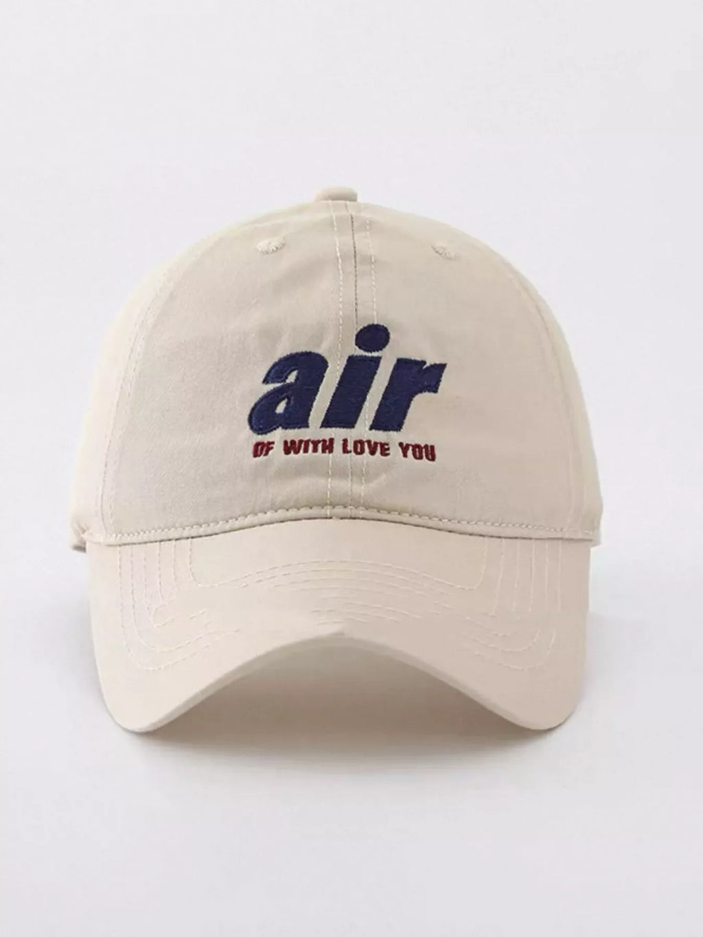 Embroidered Letter Baseball Cap