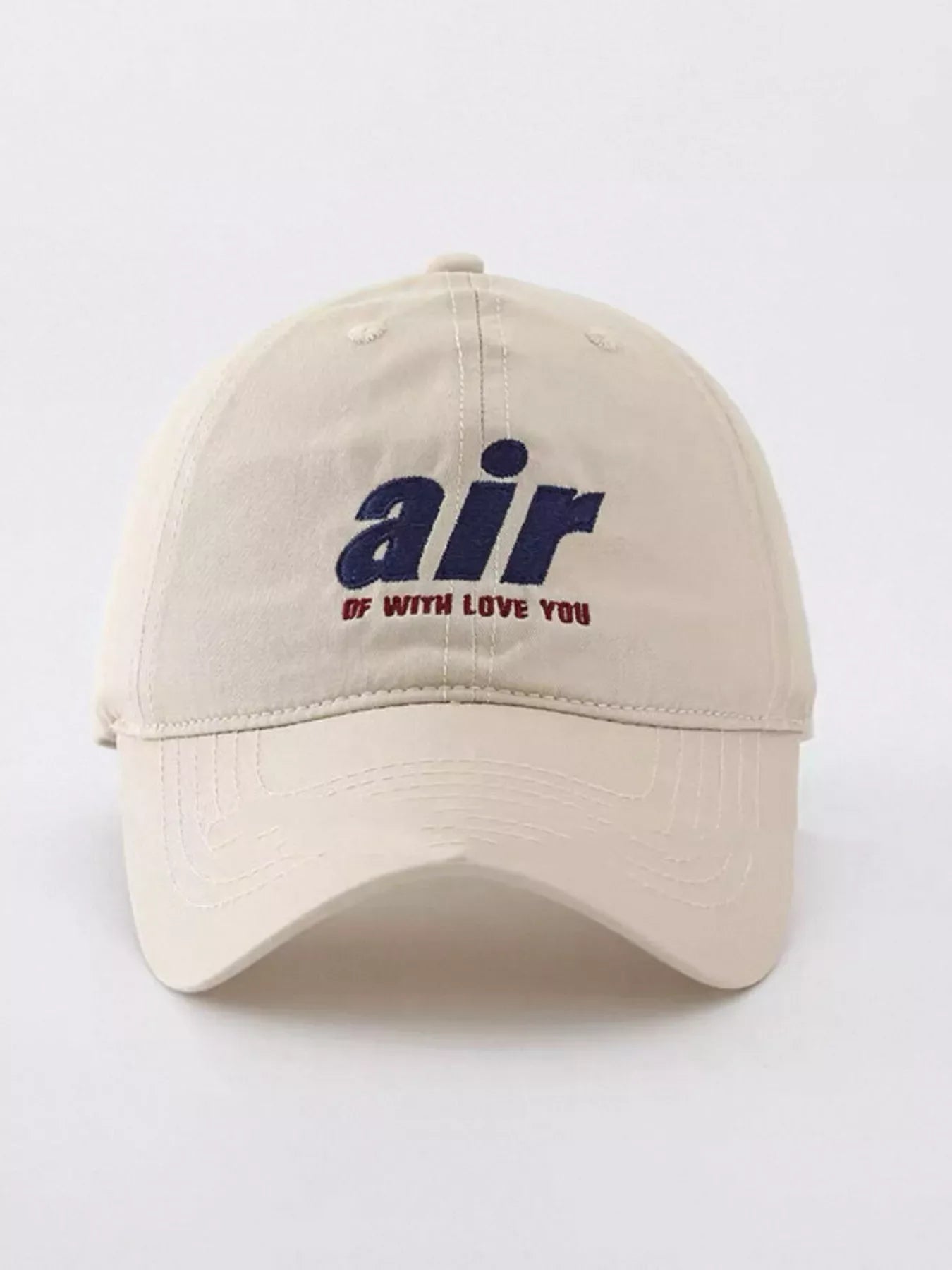 Embroidered Letter Baseball Cap