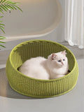 Round Woven Rattan Pet Nest