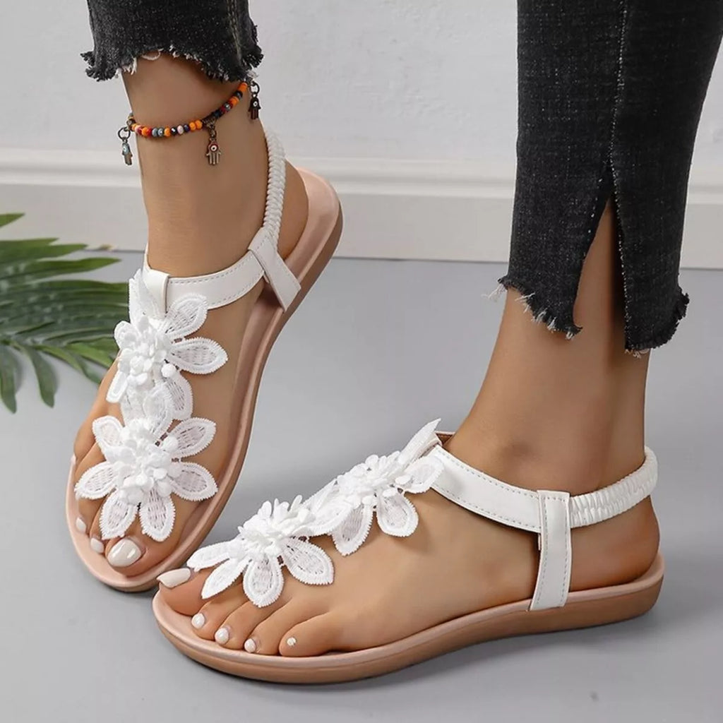 Toe Post Flats Sandals