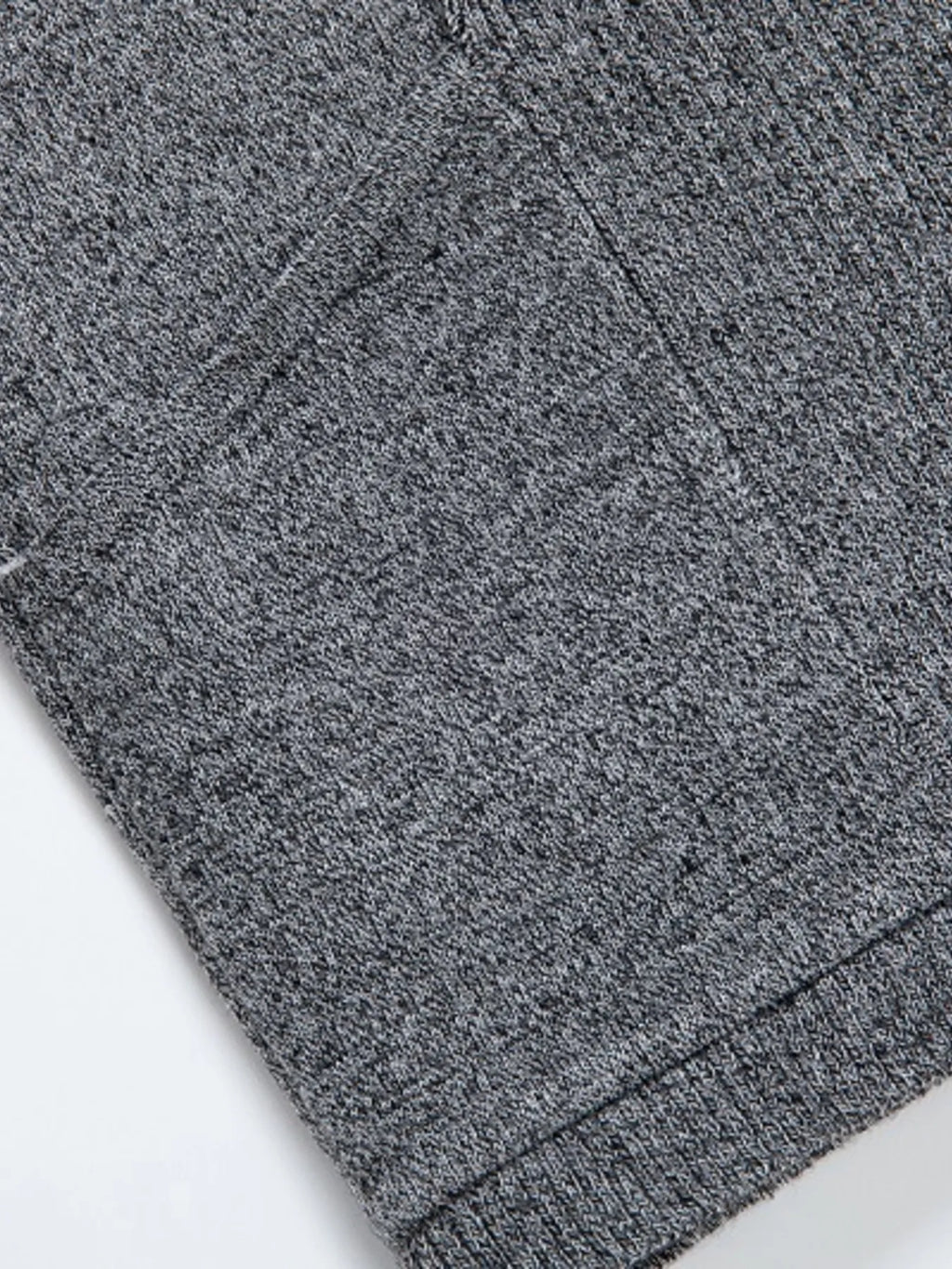 Men's Plus Size Open Front Long Sleeve Knit Cardigan