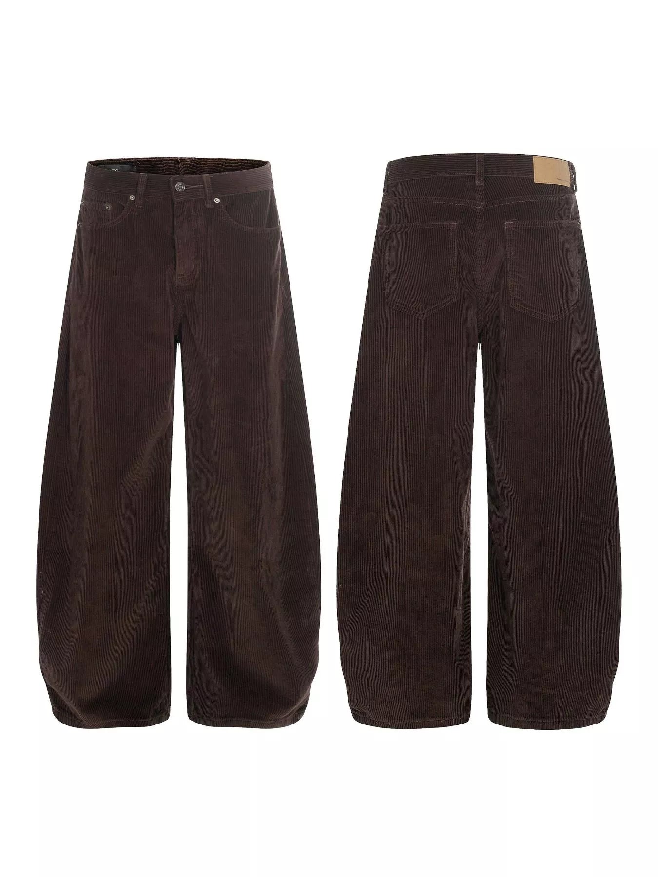 Men's Wide Leg Corduroy Pants