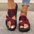 Open Toe Platform Sandals