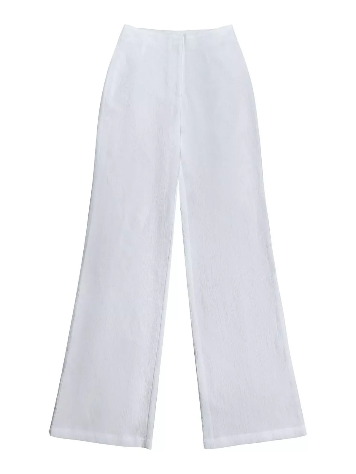 Decorative Button Smocked Back Cami and Wide Leg Pants Set