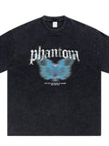 Letter Round Neck Short Sleeve T-Shirt