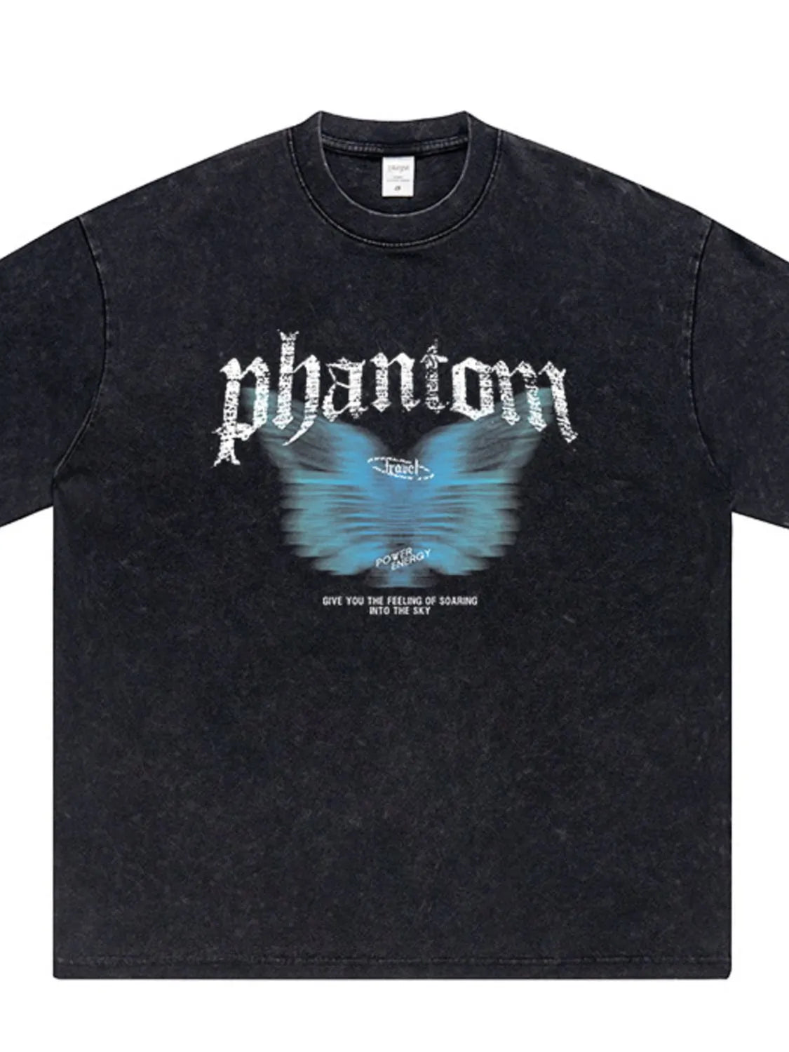 Letter Round Neck Short Sleeve T-Shirt