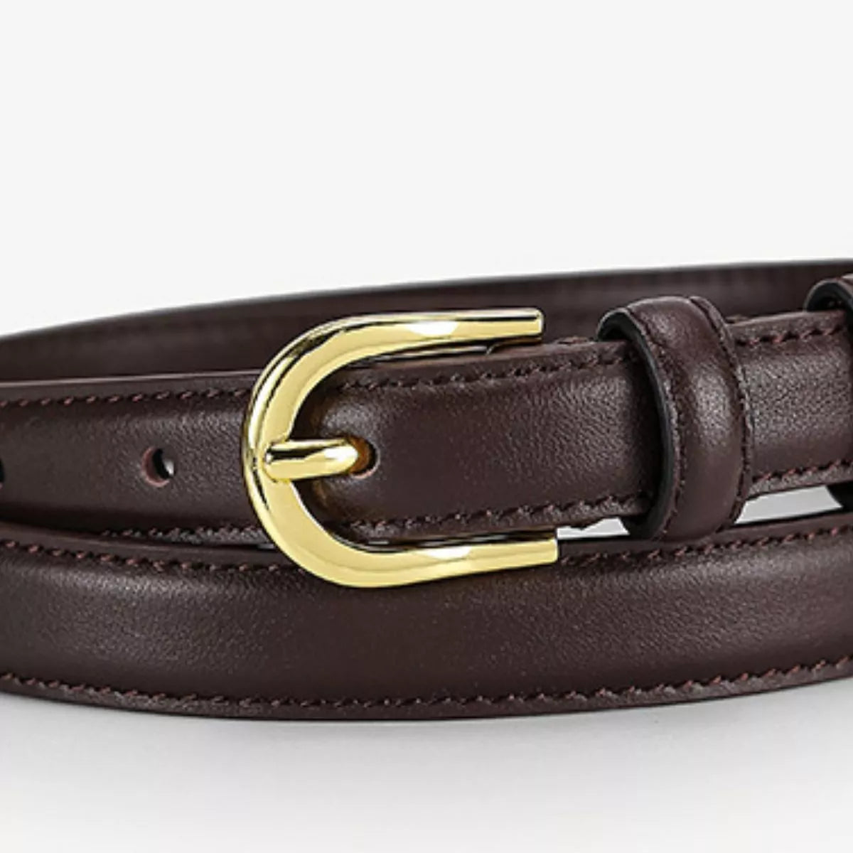 Adjustable Golden Buckle Belt