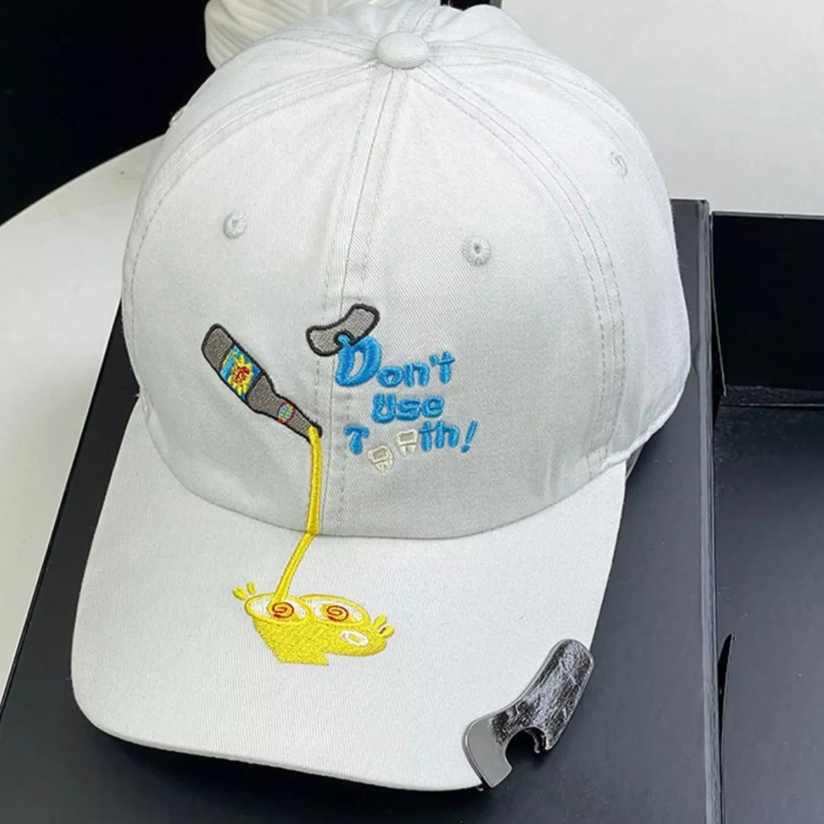 Embroidered Cartoon Baseball Cap