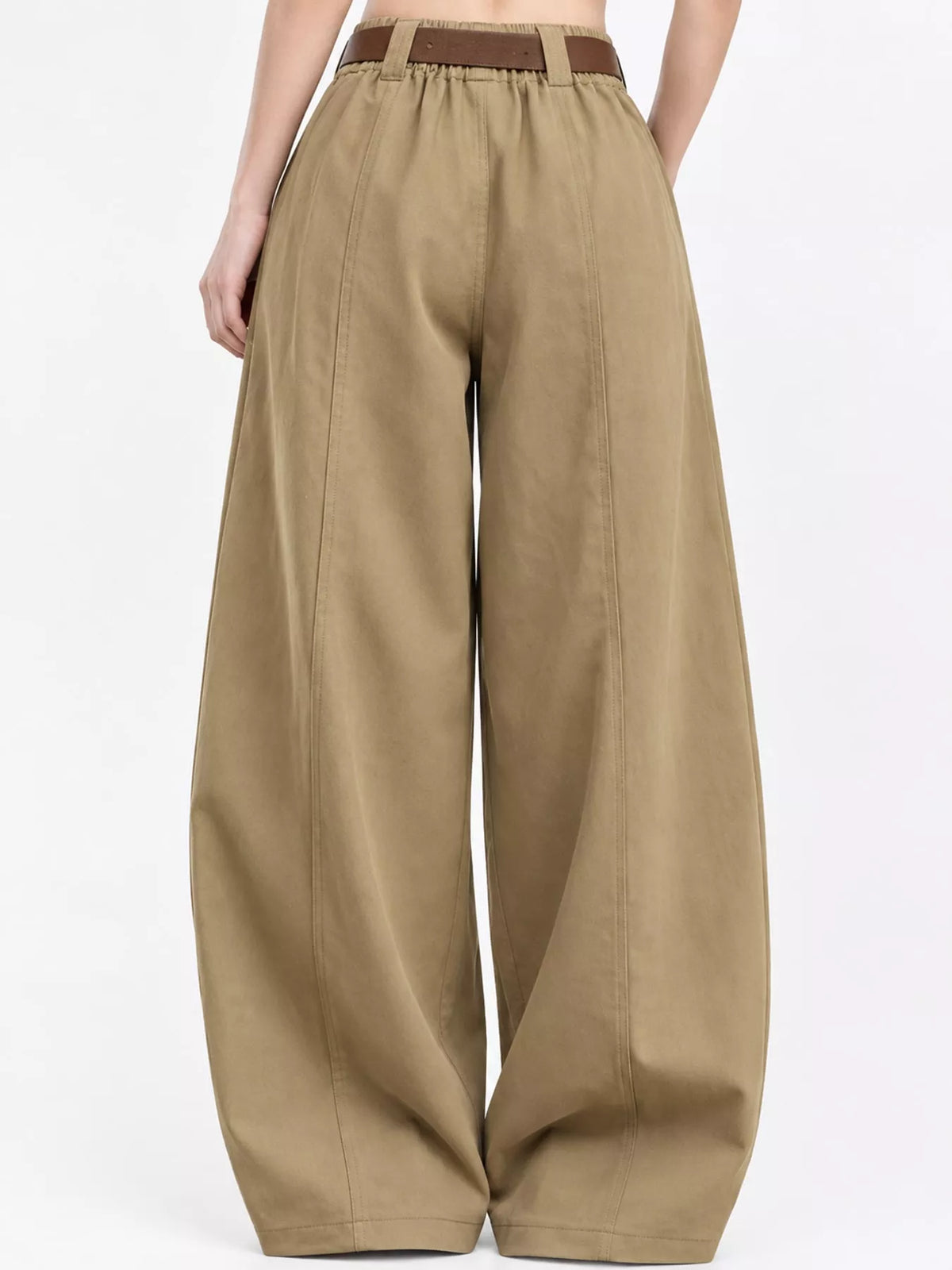 Wide-Leg Cargo Pants
