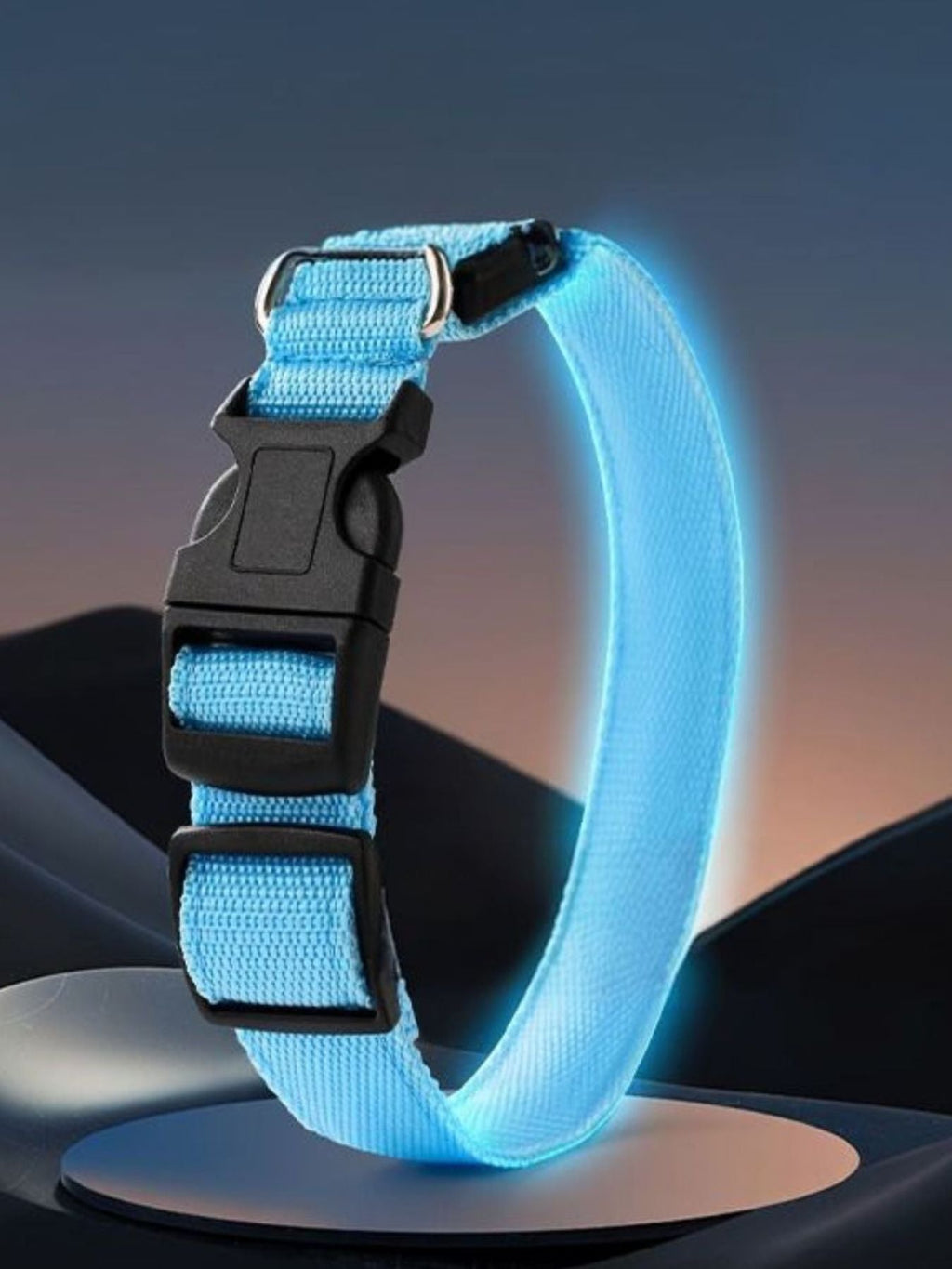 LED Glowing Pet Collar for Night Safety