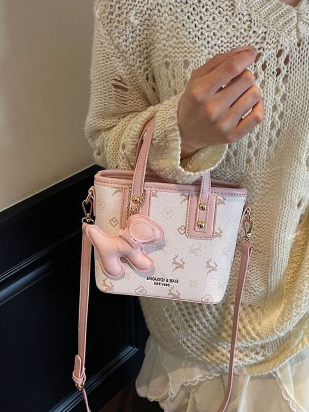 Lightweight Printed Crossbody Bag