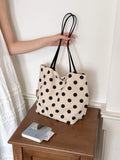Polka Dot Shoulder Bag
