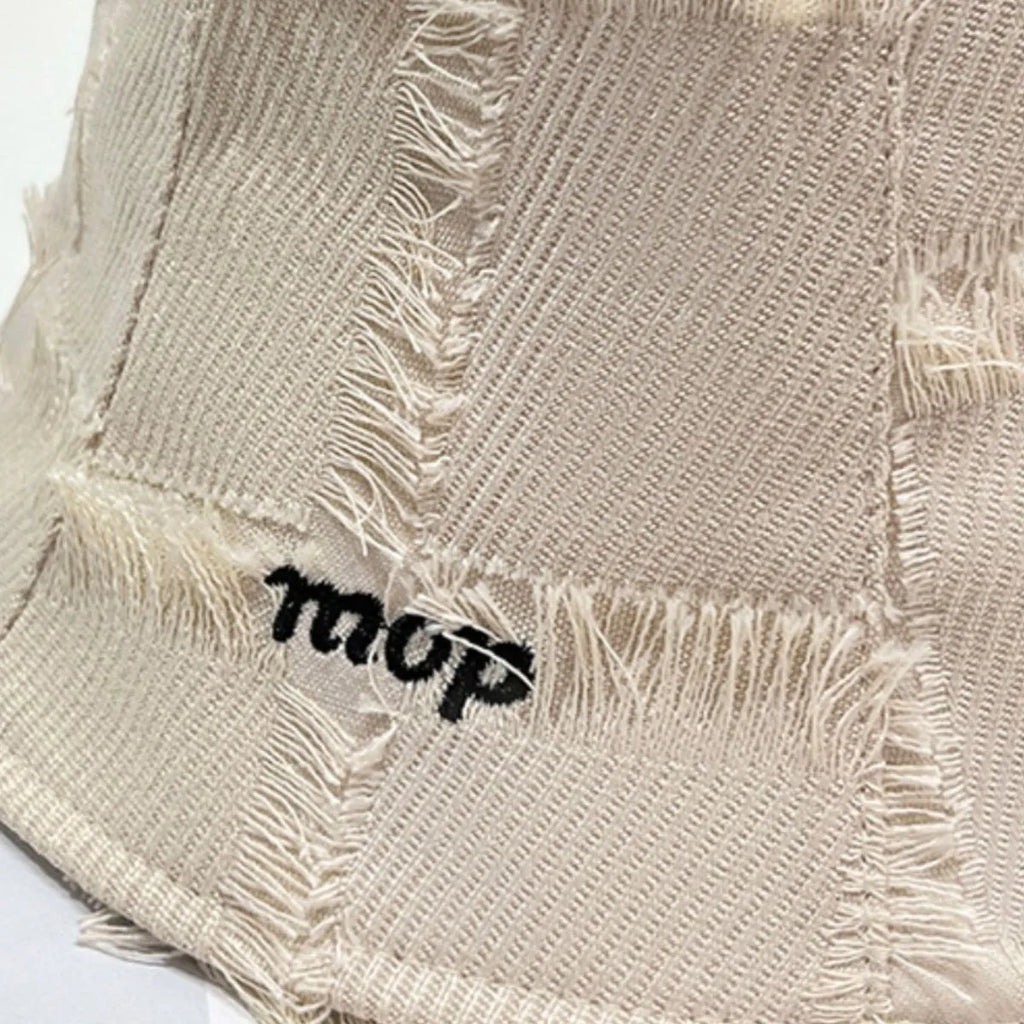Frayed Edge Bucket Hat