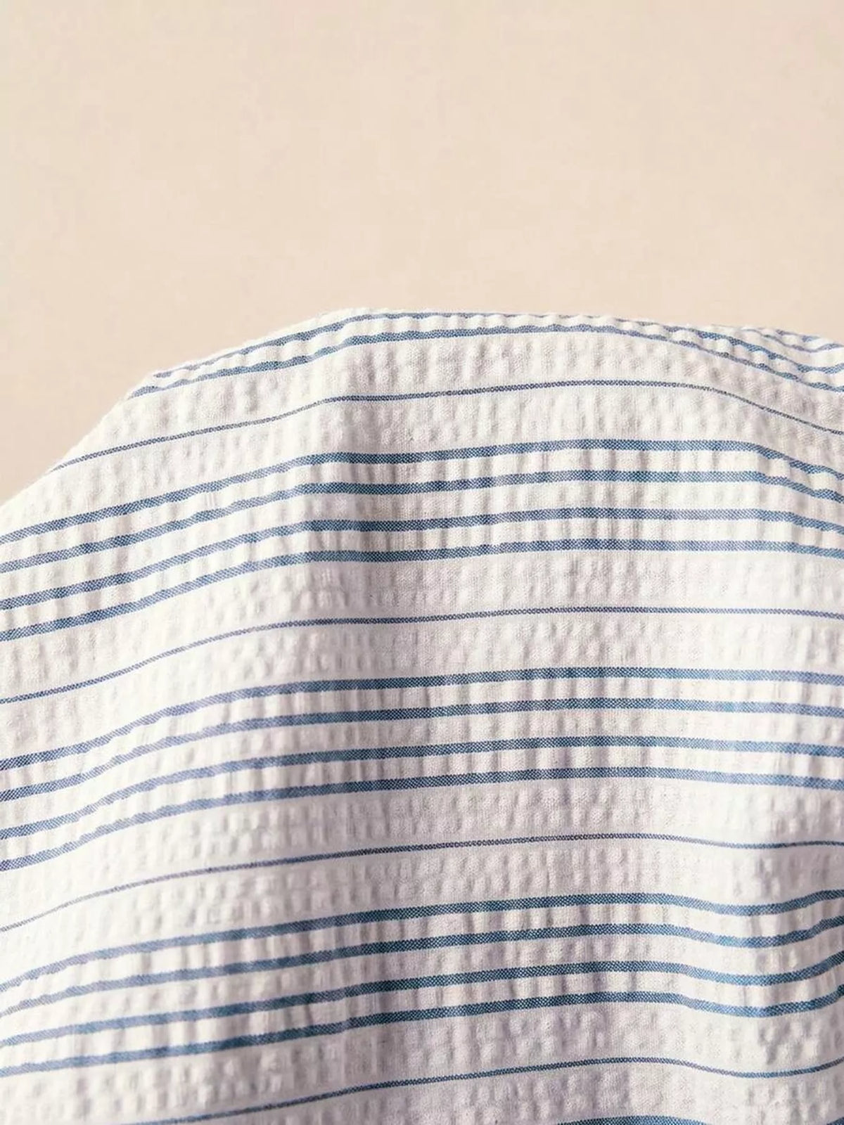 Striped Drawstring Mini Skort