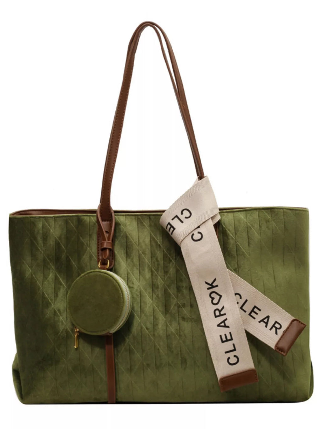 Large Capacity Tote Bag with Coin Purse