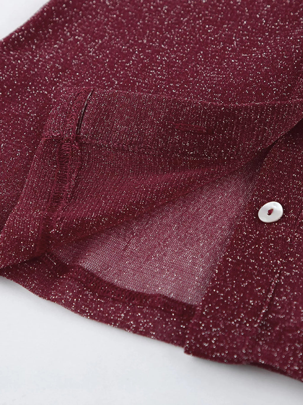 Button Down Long Sleeve Shirt with Scarf
