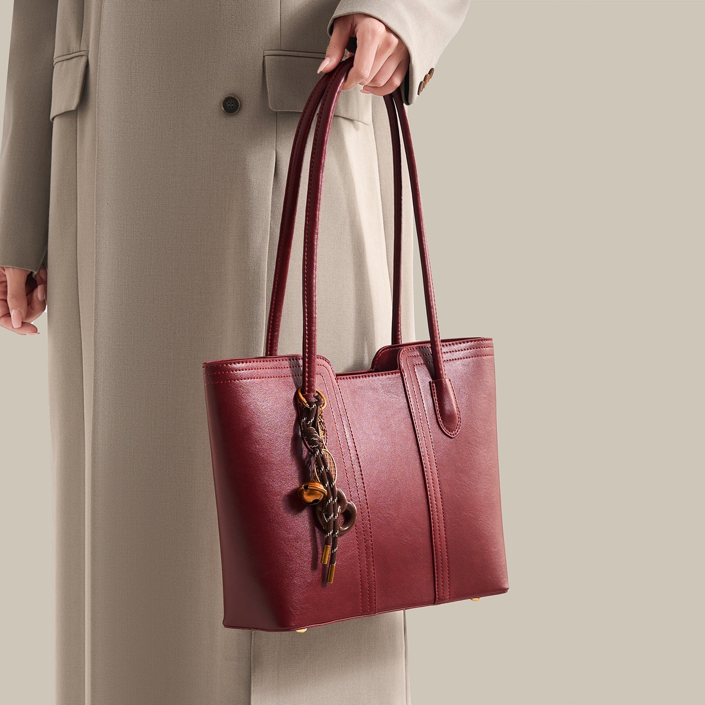 PU Leather Tote Bag