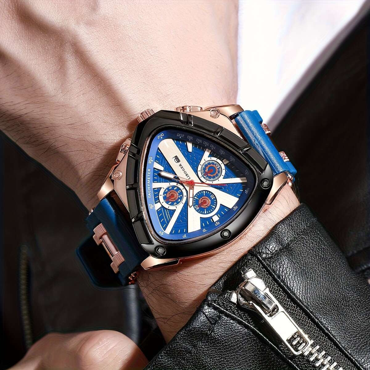 Stylish And Minimalist Alloy Mens Watch