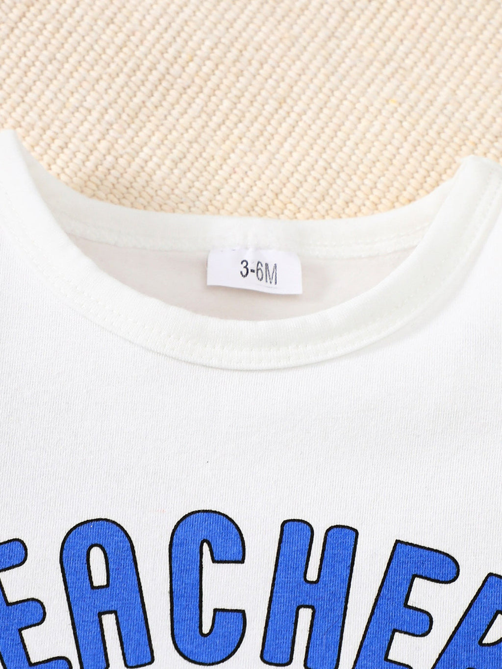 Children's Teacher Graphic Tee & Gingham Shorts Set