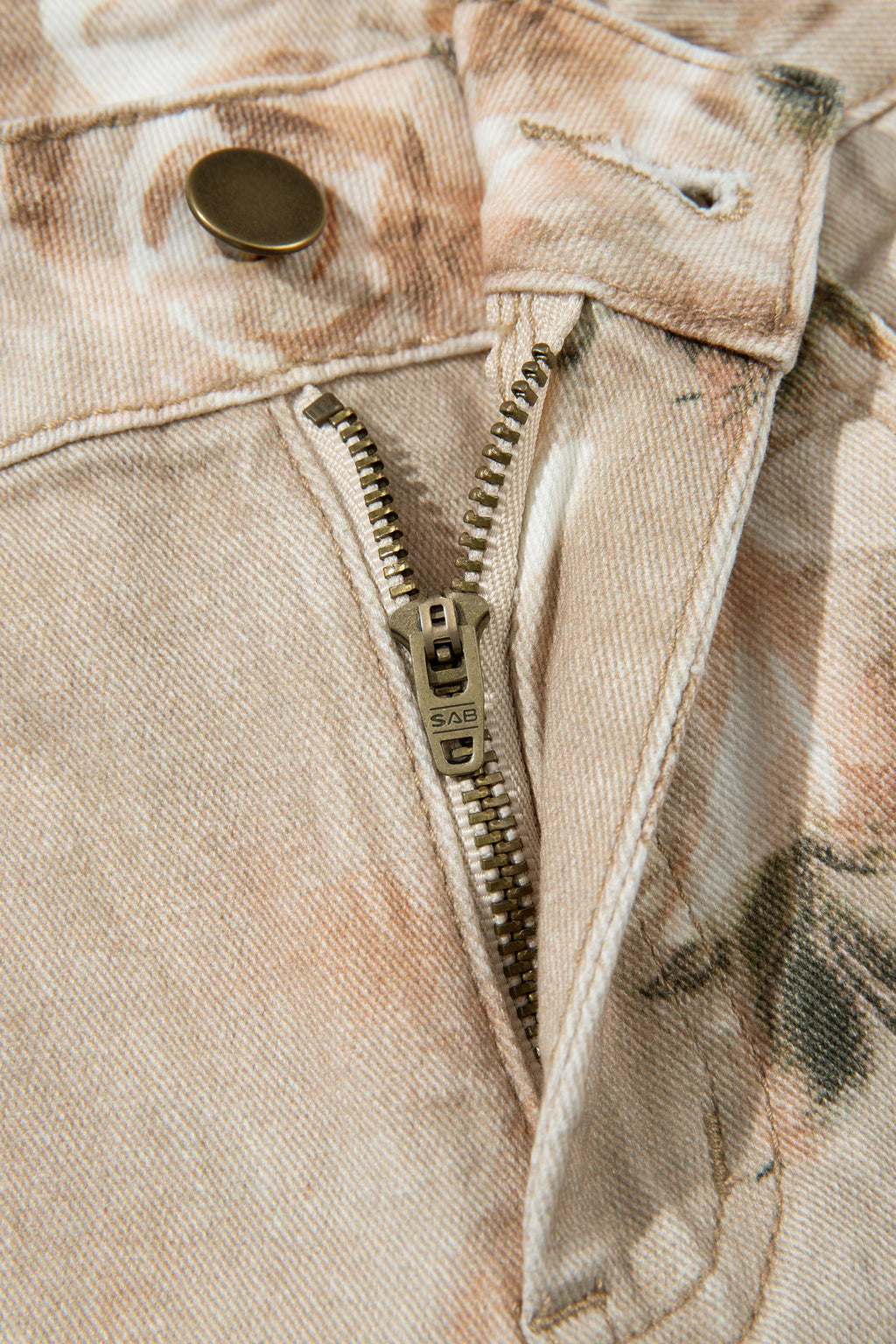 Meadow Floral Print Relaxed Barrel Jeans