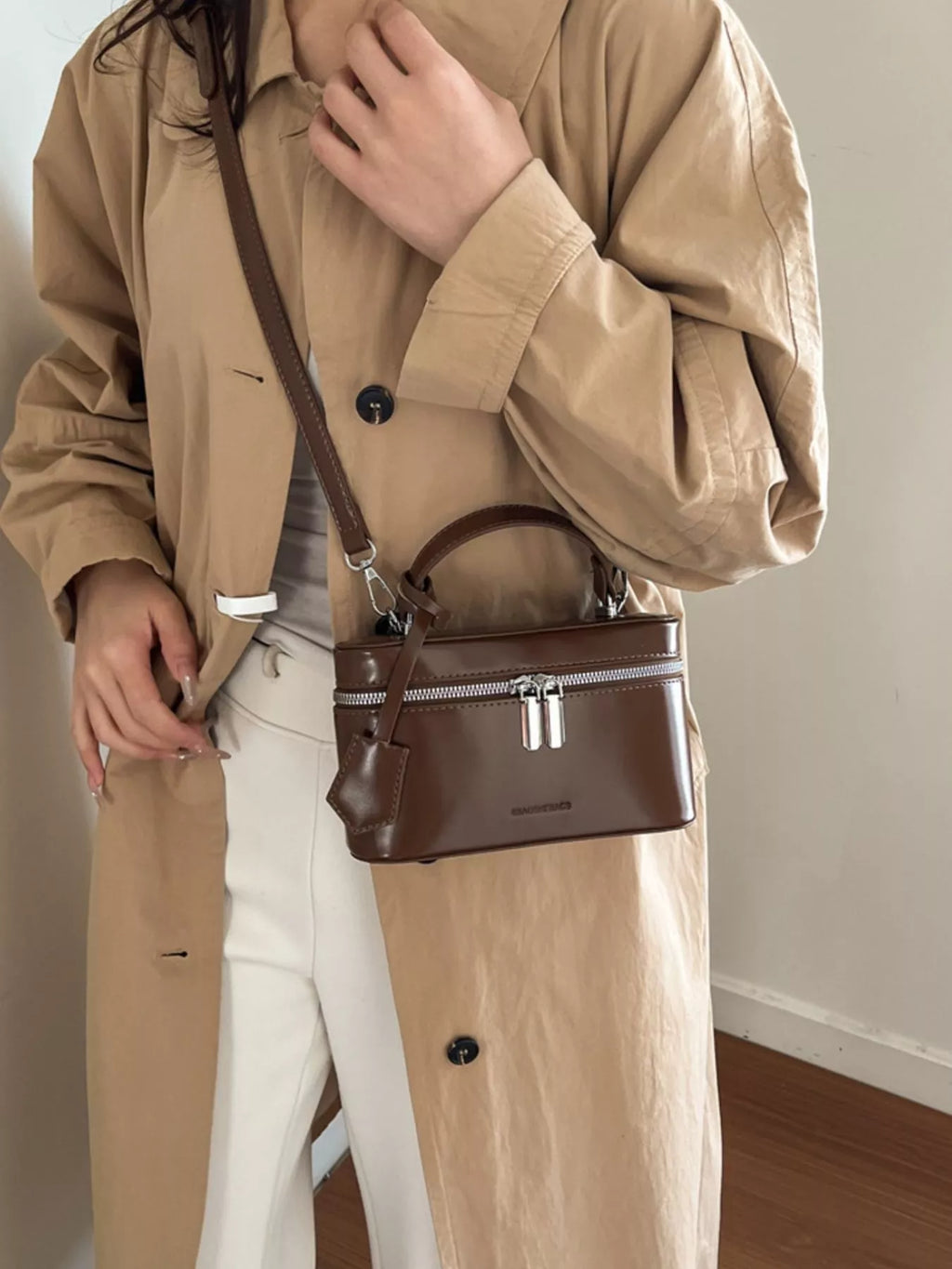 Top Handle Crossbody Bag