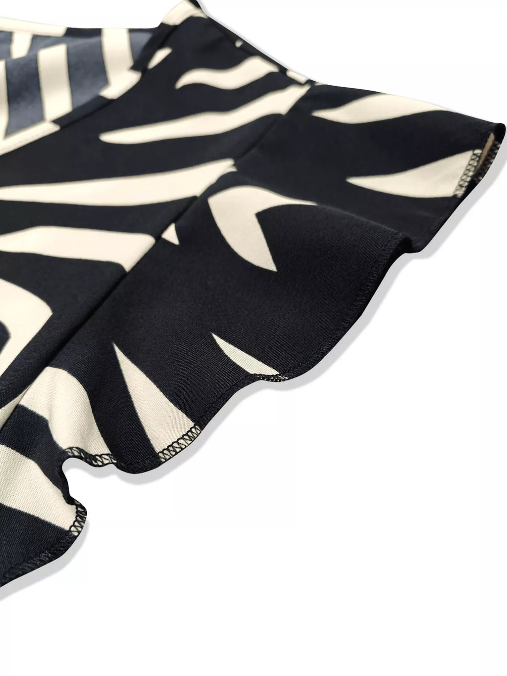 Chevron Print Wrap Maxi Dress