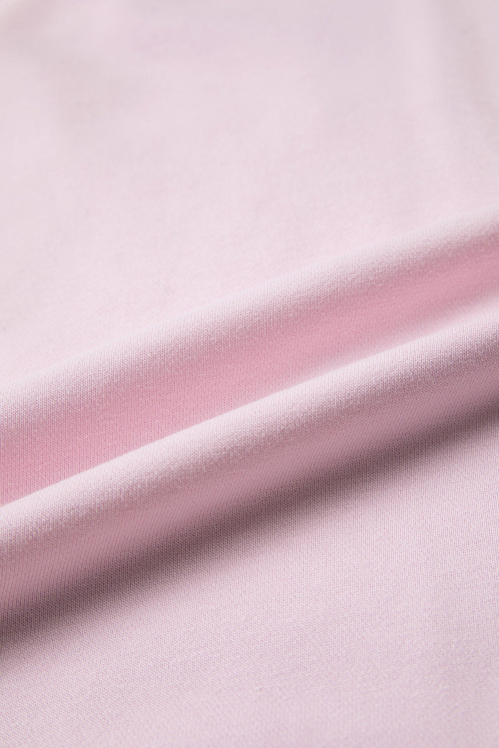 Pink Stay Salty Embroidered Long Sleeve Stand Neck Shift Pullover Sweatshirt